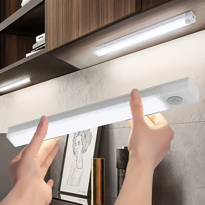 Luz LED inalámbrica con sensor de movimiento: recargable por USB y magnética